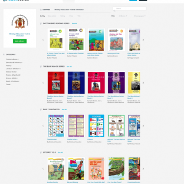 The Ministry Of Education, Youth & Information Of Jamaica has launched their digital library on BookFusion